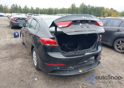 2018 Hyundai Elantra Se from USA, damaged, VIN 5NPD74LF6JH351746